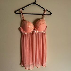 🆕NWOT |Daisy Fuentes| Slip & Thong Set